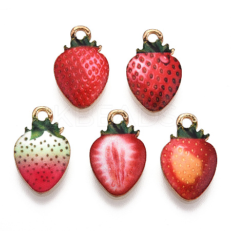 Printed Alloy Pendants PALLOY-T083-08-1
