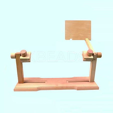 Wooden Cross-stitch Holder TOOL-WH0125-81-1