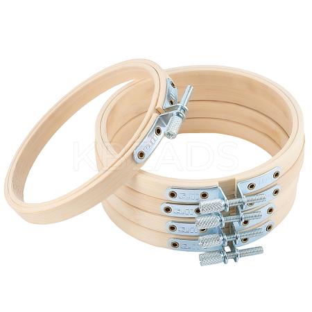 Bamboo Embroidery Hoops AJEW-WH20020-316A-1