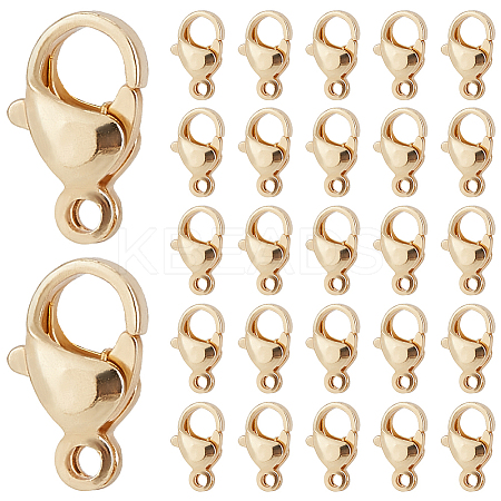 304 Stainless Steel Lobster Claw Clasps STAS-SP0001-73C-1
