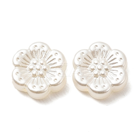 ABS Plastic Imitation Pearl Beads KY-I009-18-1