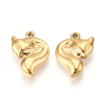 304 Stainless Steel Pendants STAS-N109-146G-1