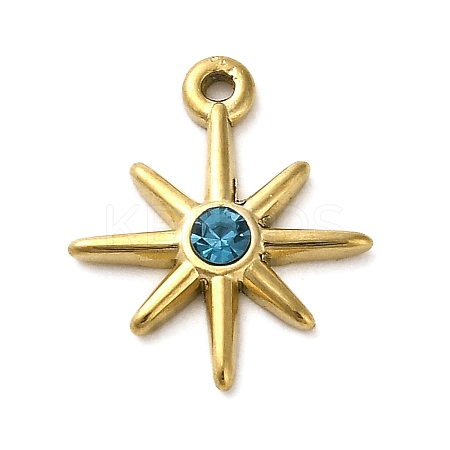 301 Stainless Steel Pendants LS-STAS-K266-02A-G-1