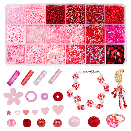 DIY Beads Jewelry Making Finding Kit DIY-NB0010-43-1