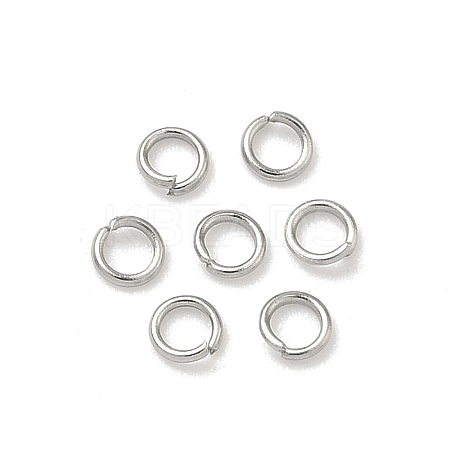 Tarnish Resistant 304 Stainless Steel Open Jump Rings X-STAS-E067-02-3mm-1