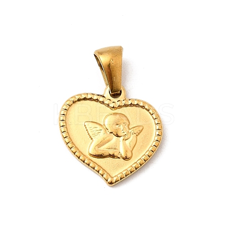 304 Stainless Steel Charms STAS-B094-15G-1