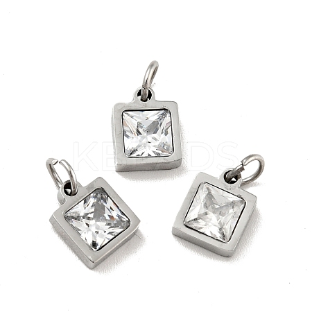 304 Stainless Steel Pendants STAS-D189-01P-B16-1