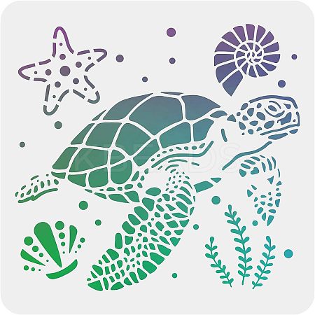 Plastic Reusable Drawing Painting Stencils Templates DIY-WH0172-131-1