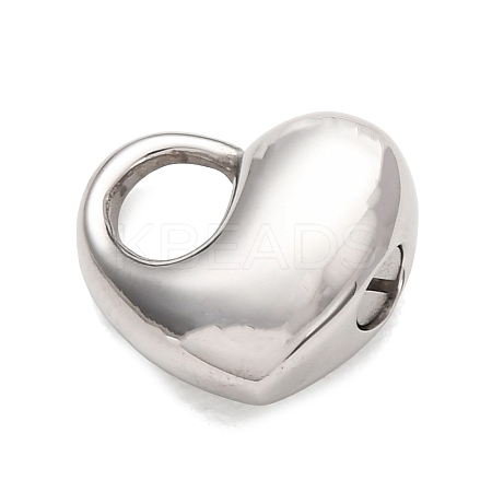 Non-Tarnish Openable 316L Surgical Stainless Steel Memorial Urn Ashes Pendants BOTT-PW0002-012A-P-1