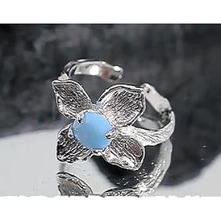 Anti-Tarnish 925 Sterling Silver Open Rings JR951A-1