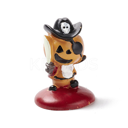 Halloween Theme Mini Resin Home Display Decorations DJEW-B005-05-1