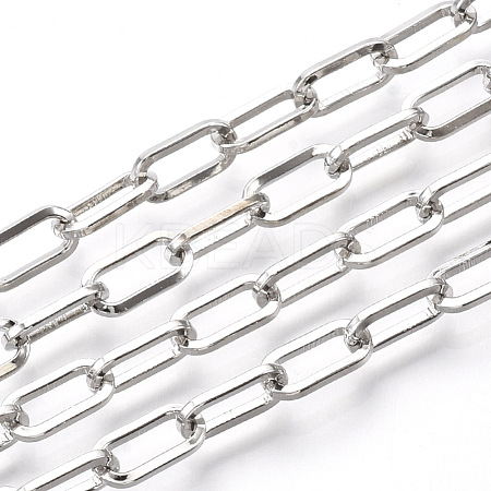 Unwelded Iron Paperclip Chains CH-S125-02E-P-1