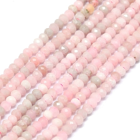 Natural Pink Opal Beads Strands G-G106-A02-01-1