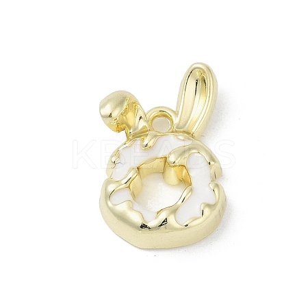 Alloy Enamel Pendants PALLOY-R151-38G-1