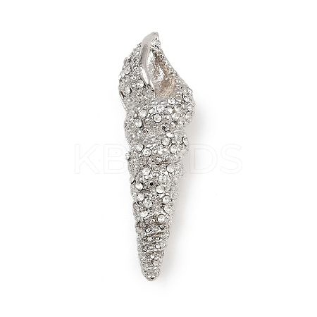 Ocean Series Alloy Rhinestone Brooch JEWB-K026-01B-1