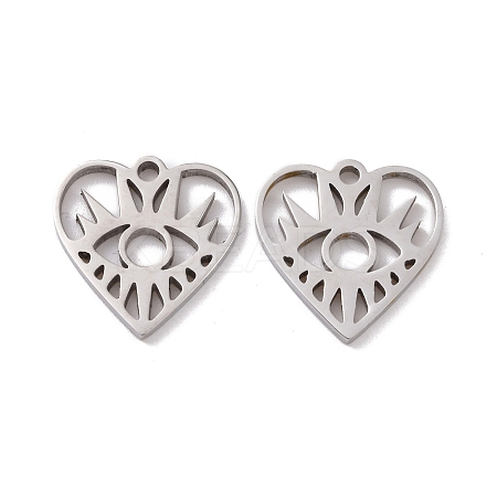 Non-Tarnish 201 Stainless Steel Pendants STAS-G282-02P-1