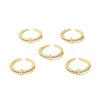 Clear Cubic Zirconia Initial Letter Open Cuff Ring RJEW-H120-09G-I-4