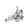 Tibetan Style Alloy Pendants FIND-G077-01A-AS-2