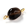 Natural Mixed Gemstone Links Connectors G-K316-02-RS-4
