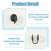10Pcs Stainless Steel Spiral Pad Cuff Earrings EJEW-HS0001-03EB-4
