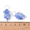 Handmade Lampwork Pendants LAMP-K039-31C-3