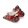 Butterfly Transparent Resin Brooch JEWB-M047-01C-2