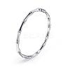 304 Stainless Steel Bamboo Joint Hinged Bangle JB757A-1