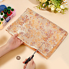 Chinese-style Flower Pattern Polyester Fabric for Clothing & Home Decor DIY-WH0622-735C-3