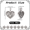 80Pcs Tibetan Style Alloy Pendants FIND-SP0004-61-2