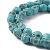Synthetic Turquoise Beads Strands G-WH0015-06B-01-2
