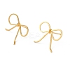 Brass Stud Earrings for Women EJEW-F334-03G-01-1