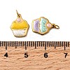 304 Stainless Steel Enamel Pendants STAS-B097-23G-3