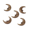 Zinc Alloy Cabochons PALLOY-WH0036-27AB-1-1