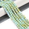 Baking Paint Glass Bead Strands GLAA-H031-01A-08-2