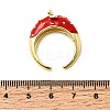 Brass Adjustable Cuff Rings LS-RJEW-C143-01A-G-5