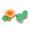 Opaque Resin Cabochons RE-CBA0EC6-04-2