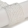 Electroplate Glass Beads Strands GLAA-Q105-04Z-1
