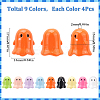 36Pcs 9 Colors Opaque Acrylic Beads MACR-SC0001-61-2
