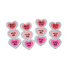 Valentine's Day Printed Opaque Acrylic Pendants FIND-D283-11K-1