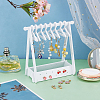 1 Set Coat Hanger Removable Acrylic Earring Displays EDIS-PH0001-92-5