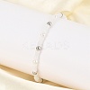 304 Stainless Steel Beaded Bracelets for Women BJEW-M056-08P-03-4