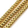 Ion Plating(IP) 304 Stainless Steel Curb Chains CHS-C013-01D-G-1