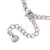 304 Stainless Steel Chain Bracelet Making AJEW-JB01539-5