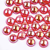 ABS Plastic Imitation Pearl Cabochons OACR-S025-6mm-02-1