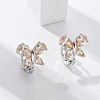 Brass Hoop Earrings EJEW-R016-10P-01-1