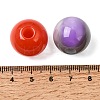 Two Tone Resin European Beads RE-CBA2450-05B-3