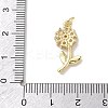 Brass Micro Pave Cubic Zirconia Pendants KK-L268-029G-4