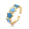 304 Stainless Steel Adjustable Cuff Rings RJEW-Q015-02G-D-2