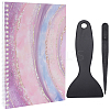 Sticker Collecting Loose-leaf A5 Spiral Bound Notebook AJEW-CP0007-84A-1