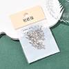 SHEGRACE Brass Pave Cubic Zirconia Horse Eye Connector Charms XGRQ2O948-436B-P-6